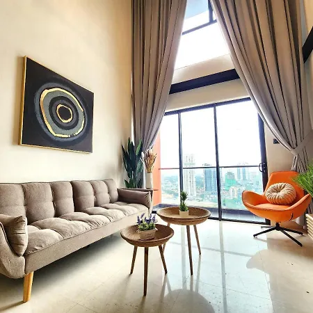 Cozy Loft Suite 2Br Near Jb Ciq 7Pax Johor Bahru Exterior photo