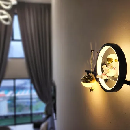 Cozy Loft Suite 2Br Near Jb Ciq 7Pax Johor Bahru Exterior photo