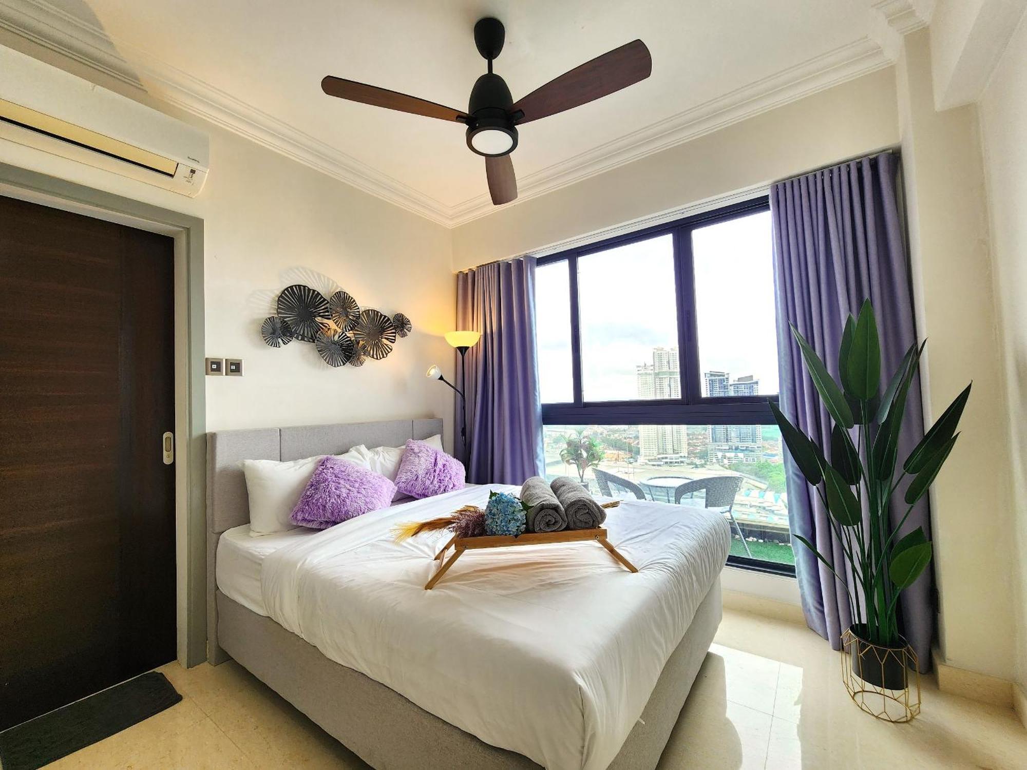 Apartment Cozy Loft 2br Near Jb Ciq 7pax Johor Bahru