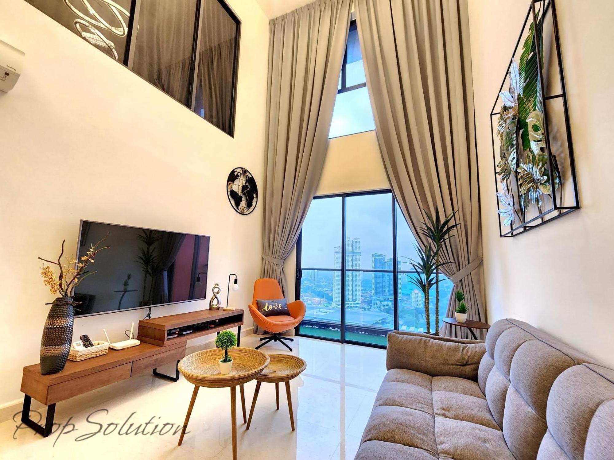 Cozy Loft 2br Near Jb Ciq 7pax Johor Bahru